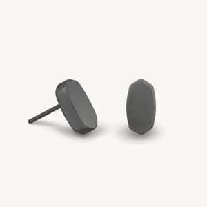Kendra Scott Barrett Stud Earrings in Gunmetal
